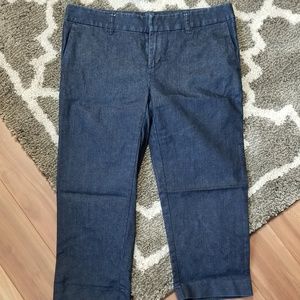 Womens GAP Hip Slung Fit Capri Denim Pants